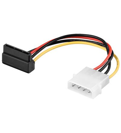 GOOBAY καλώδιο τροφοδοσίας 4 pin σε SATA 93030, 0.13m 1 GOOBAY καλώδιο τροφοδοσίας 4 pin σε SATA 93030