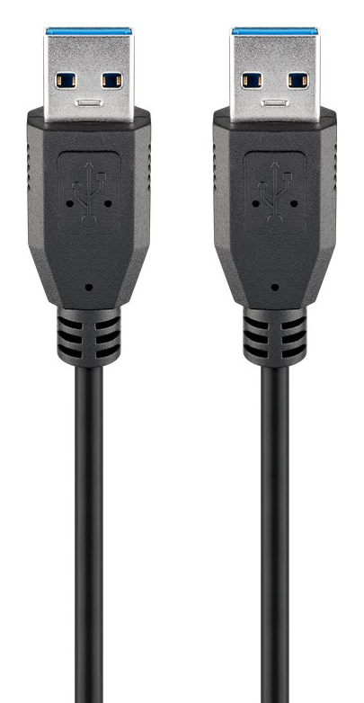 GOOBAY καλώδιο USB 3.0 93928, 5 Gbps, 1.8m, μαύρο 1 GOOBAY καλώδιο USB 3.0 93928