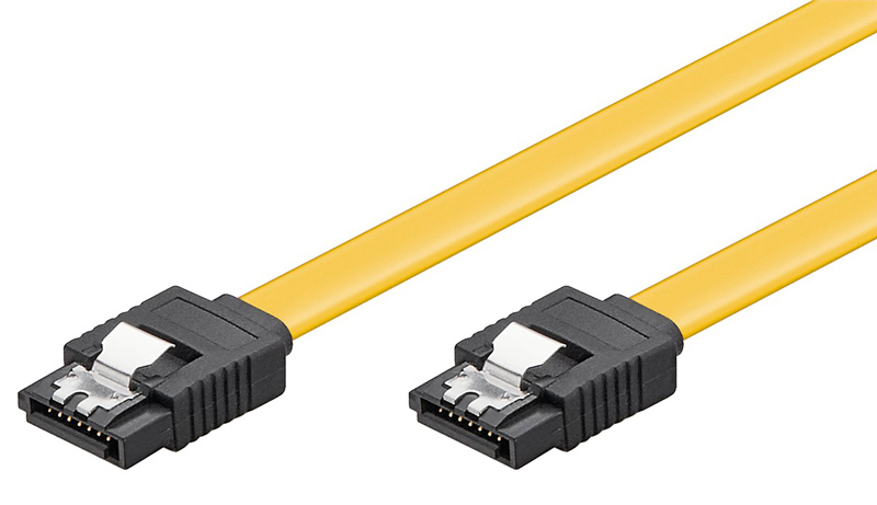 GOOBAY καλώδιο SATA 95021, 6Gbps, 0.5m, κίτρινο 1 GOOBAY καλώδιο SATA 95021