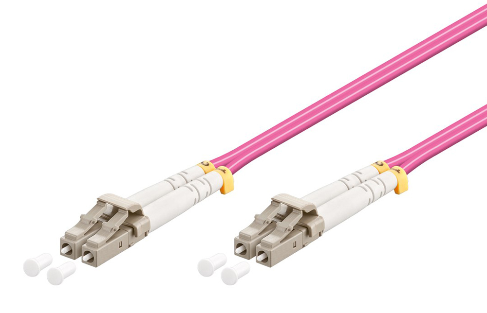 GOOBAY καλώδιο οπτικής ίνας LC-UPC 95936, Multimode OM4, 3m, βιολετί 1 GOOBAY καλώδιο οπτικής ίνας LC-UPC 95936
