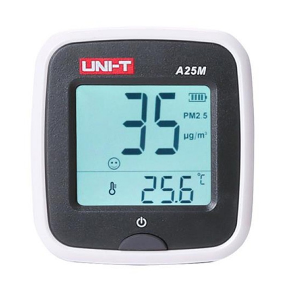 UNI-T ψηφιακός μετρητής περιβάλλοντος A25M, PM2.5 & θερμοκρασία 1 UNI-T ψηφιακός μετρητής περιβάλλοντος A25M