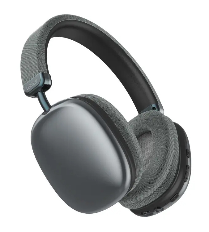 CELEBRAT headphones A39, ασύρματα & ενσύρματα, micro SD, 40mm, 400mAh, μαύρα 1 CELEBRAT headphones A39