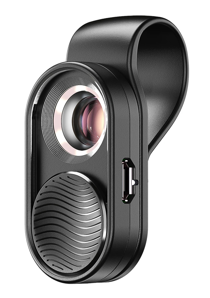 APEXEL φακός μικροσκόπιο APL-MS001 για smartphone κάμερα, 100x zoom, LED 1 APEXEL φακός μικροσκόπιο APL-MS001 για smartphone κάμερα