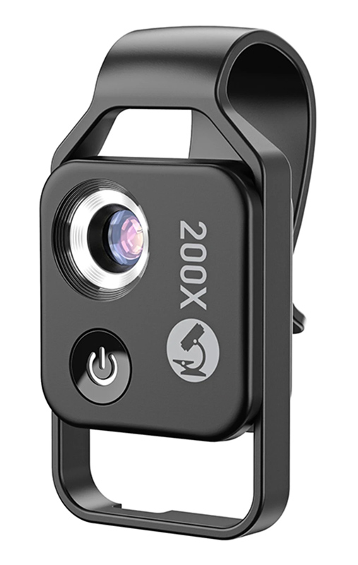 APEXEL φακός μικροσκόπιο APL-MS002 για smartphone κάμερα, 200x zoom, LED 1 APEXEL φακός μικροσκόπιο APL-MS002 για smartphone κάμερα