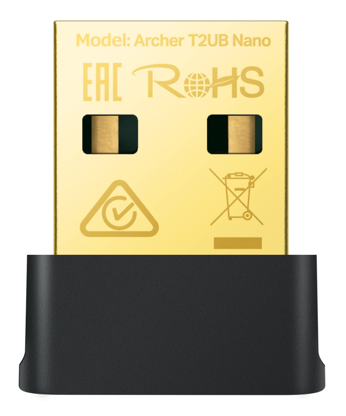 TP-LINK Nano Wi-Fi Bluetooth 4.2 USB Adapter Archer T2UB Nano, Ver. 1.0 1 TP-LINK Nano Wi-Fi Bluetooth 4.2 USB Adapter Archer T2UB Nano