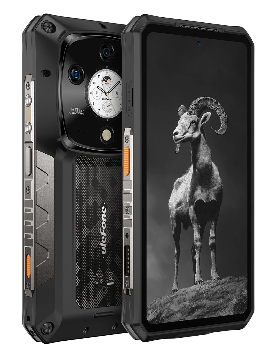 ULEFONE smartphone Armor 28 Pro, 6.67" & 1.04, 16/512GB, 5G, 10600mAh, IP68/IP69K/MIL-STD-810H, μαύρο 1 ULEFONE smartphone Armor 28 Pro