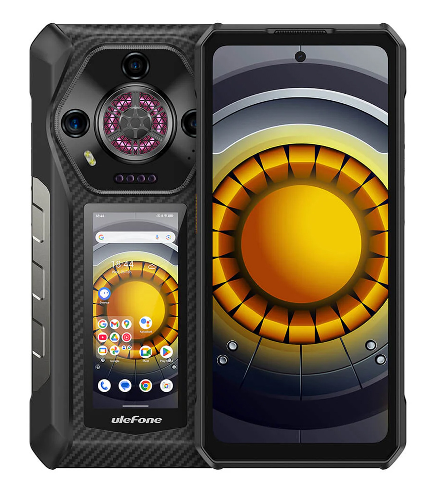 ULEFONE smartphone Armor 30 Pro, 6.95" & 3.4", 16/512GB, 5G, 12800mAh, IP68/IP69K, μαύρο 1 ULEFONE smartphone Armor 30 Pro