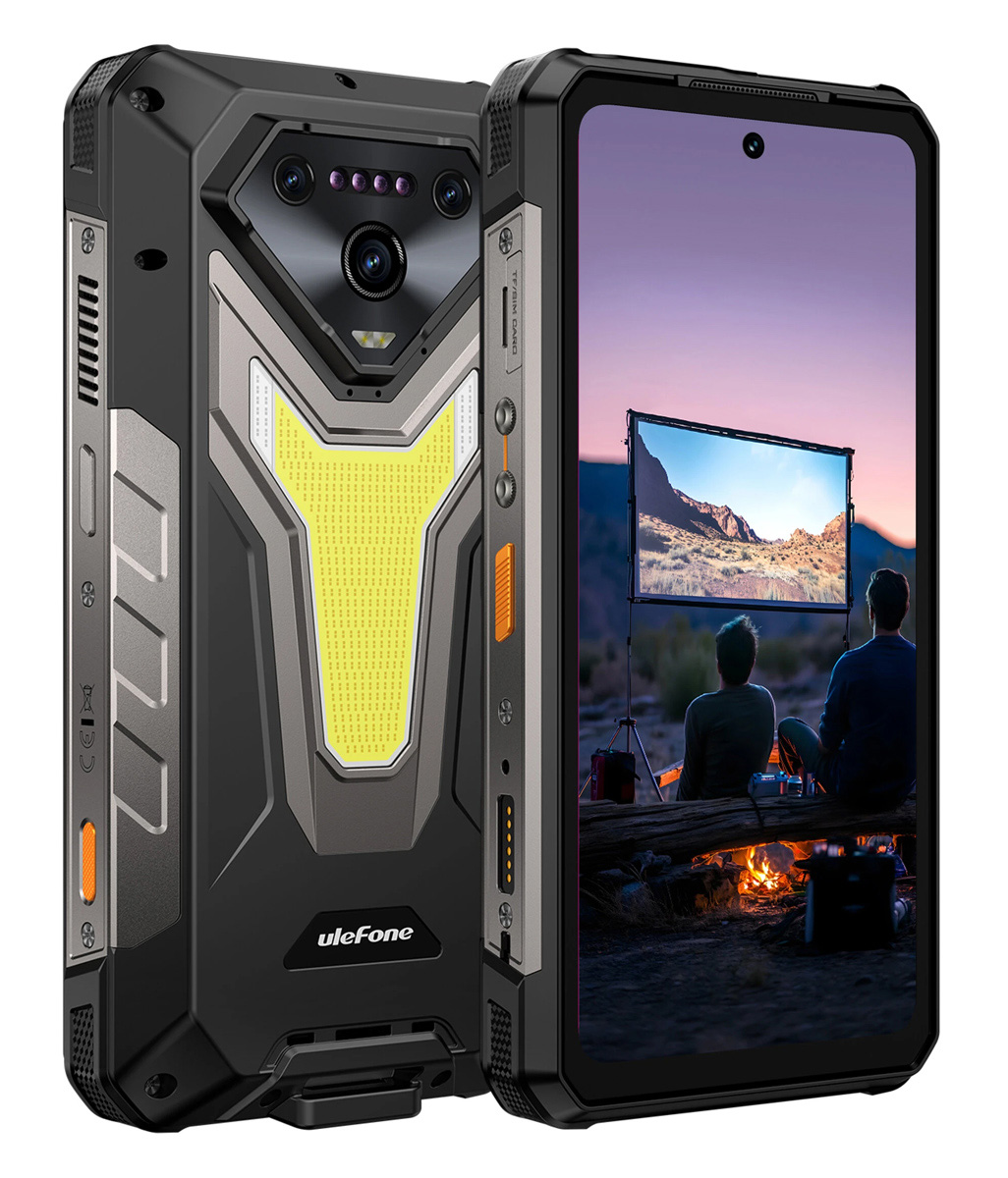 ULEFONE smartphone Armor 34 Pro Plus με βιντεοπροβολέα, 6.95", 5G, 16/512GB, 25500mAh, IP68/IP69K/MIL-STD-810H, μαύρο 1 ULEFONE smartphone Armor 34 Pro Plus με βιντεοπροβολέα