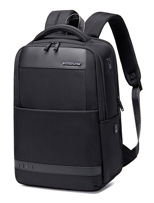 ARCTIC HUNTER τσάντα πλάτης B00498 με θήκη laptop 15.6", 22L, μαύρη 1 ARCTIC HUNTER τσάντα πλάτης B00498 με θήκη laptop 15.6"