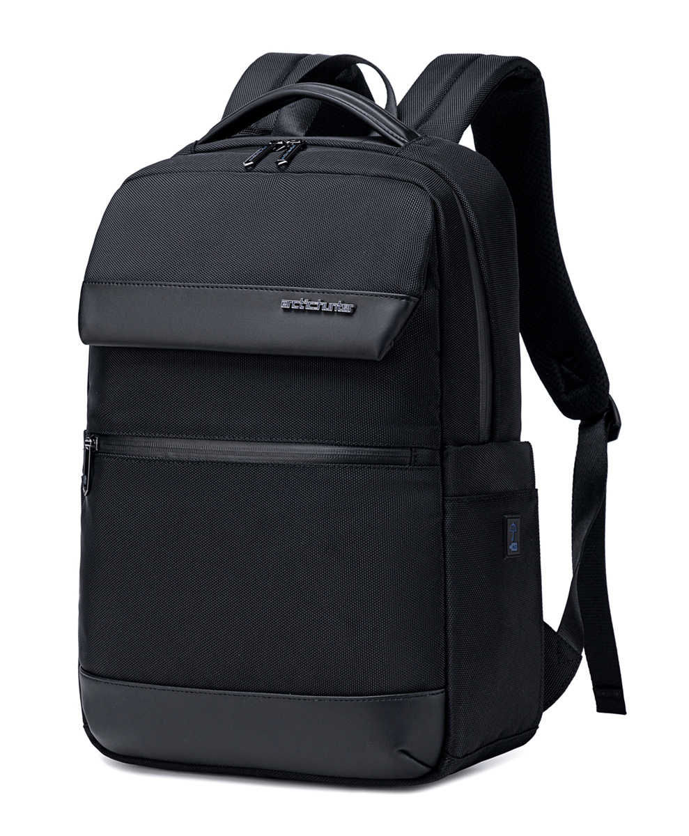 ARCTIC HUNTER τσάντα πλάτης B00671 με θήκη laptop 15.6", 16L, μαύρη 1 ARCTIC HUNTER τσάντα πλάτης B00671 με θήκη laptop 15.6"