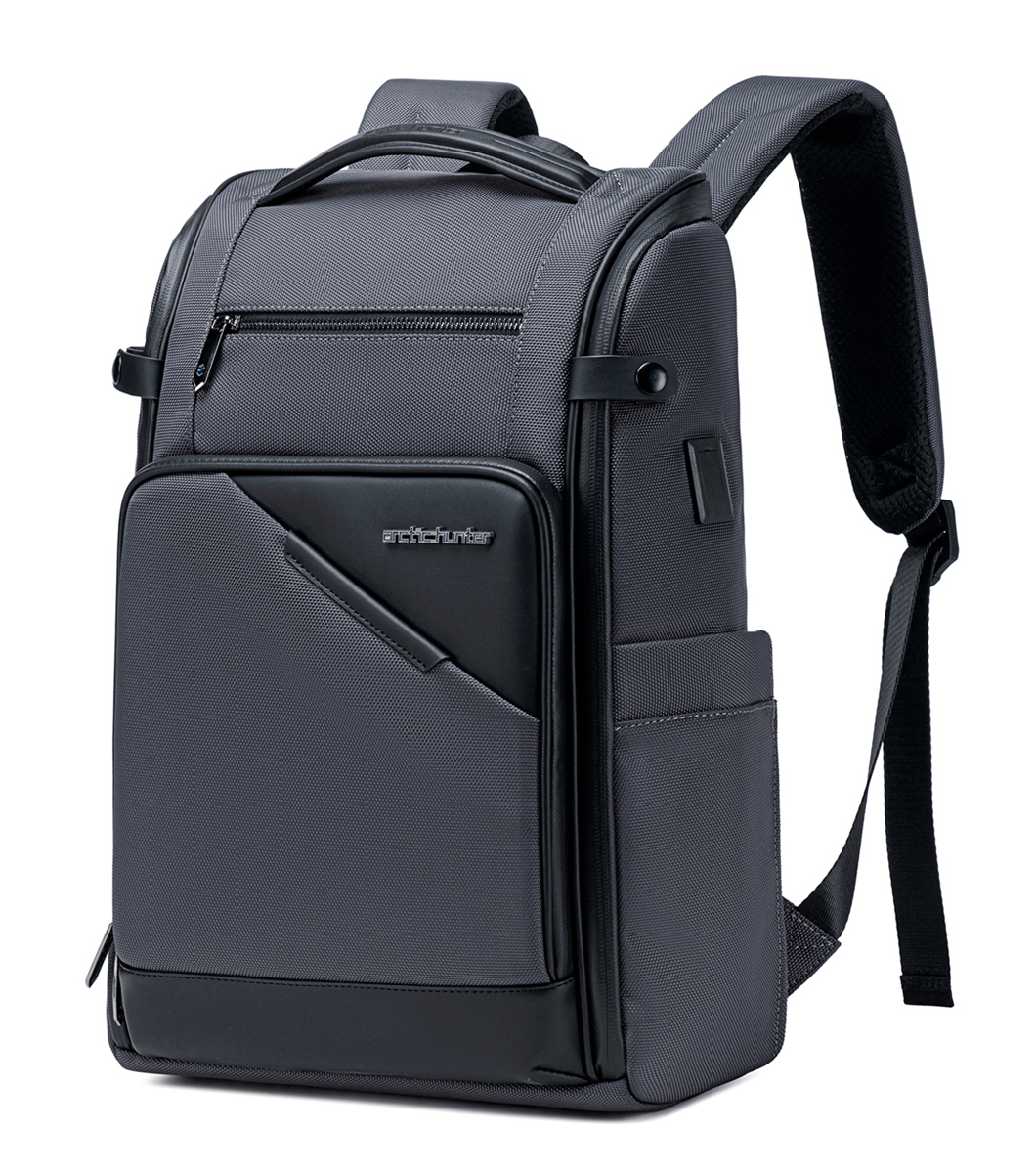 ARCTIC HUNTER τσάντα πλάτης B00675 με θήκη laptop 15.6", USB, 15L, γκρι 1 ARCTIC HUNTER τσάντα πλάτης B00675 με θήκη laptop 15.6"