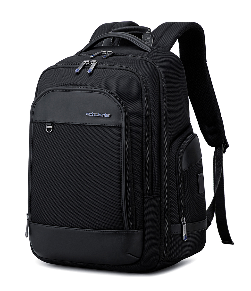 ARCTIC HUNTER τσάντα πλάτης B00683 με θήκη laptop 15.6", USB, 20.5L, μαύρη 1 ARCTIC HUNTER τσάντα πλάτης B00683 με θήκη laptop 15.6"