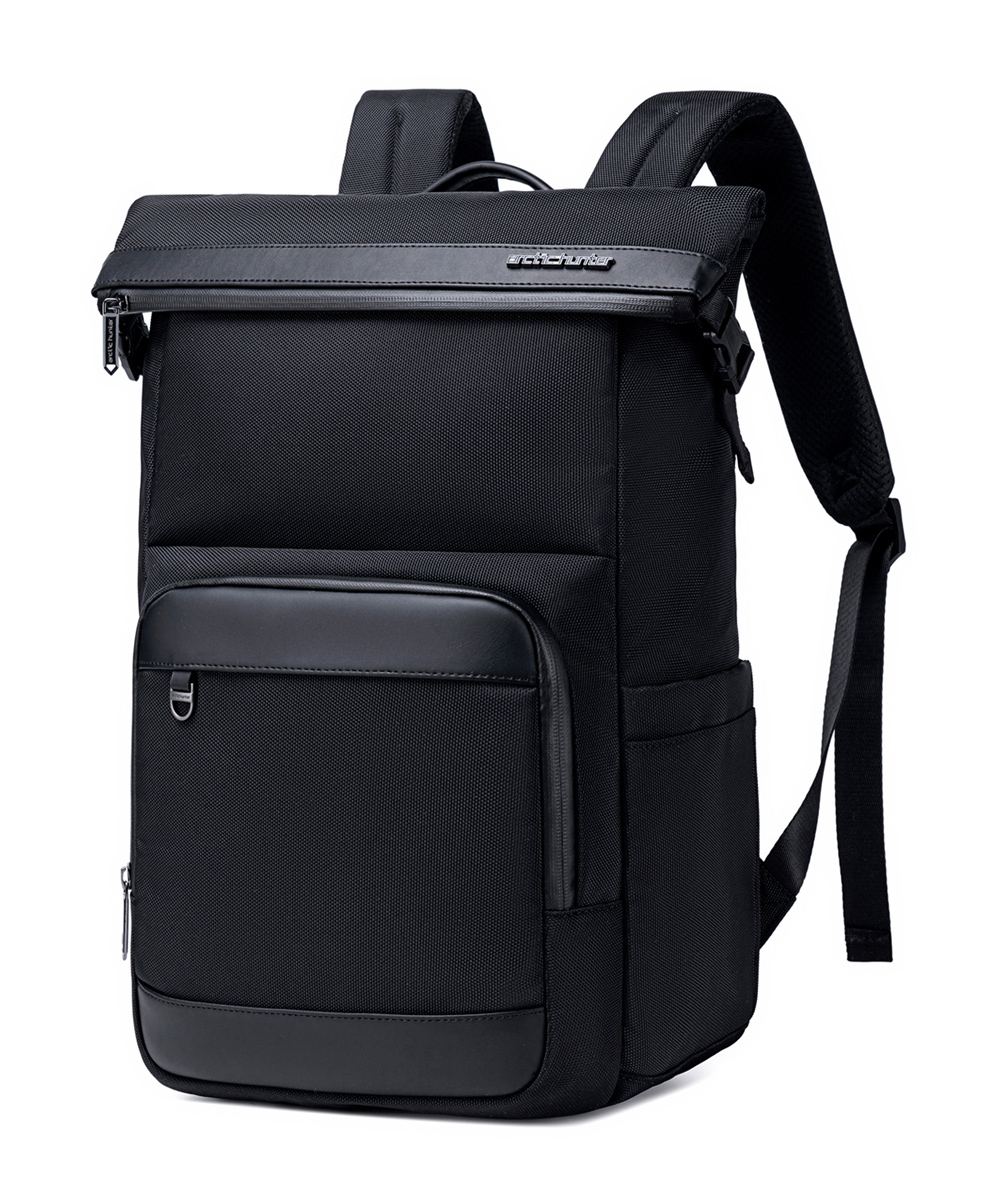 ARCTIC HUNTER τσάντα πλάτης B00684 με θήκη laptop 15.6", 18.5L, μαύρη 1 ARCTIC HUNTER τσάντα πλάτης B00684 με θήκη laptop 15.6"