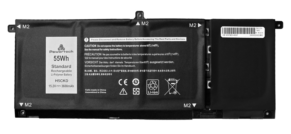 POWERTECH συμβατή μπαταρία H5CKD για DELL Inspiron 13 5300/14 5400/15 5500 1 POWERTECH συμβατή μπαταρία H5CKD για DELL Inspiron 13 5300/14 5400/15 5500
