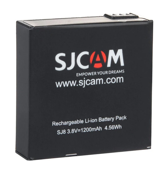 SJCAM μπαταρία για SJ8 series action κάμερες, 1200mAh 1 SJCAM μπαταρία για SJ8 series action κάμερες