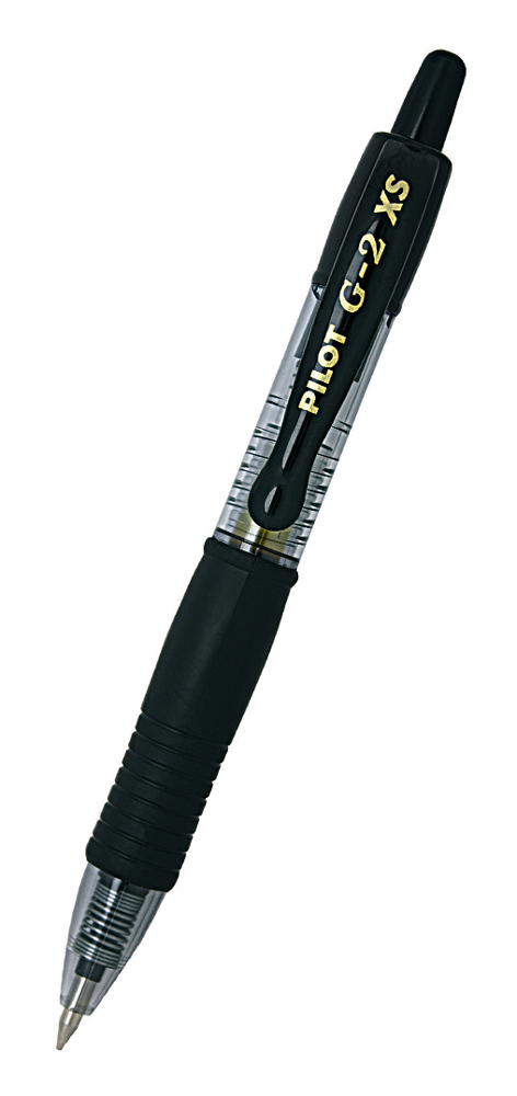 PILOT στυλό διαρκείας gel G-2 XS, 0.7mm, 11cm, μαύρο 1 PILOT στυλό διαρκείας gel G-2 XS