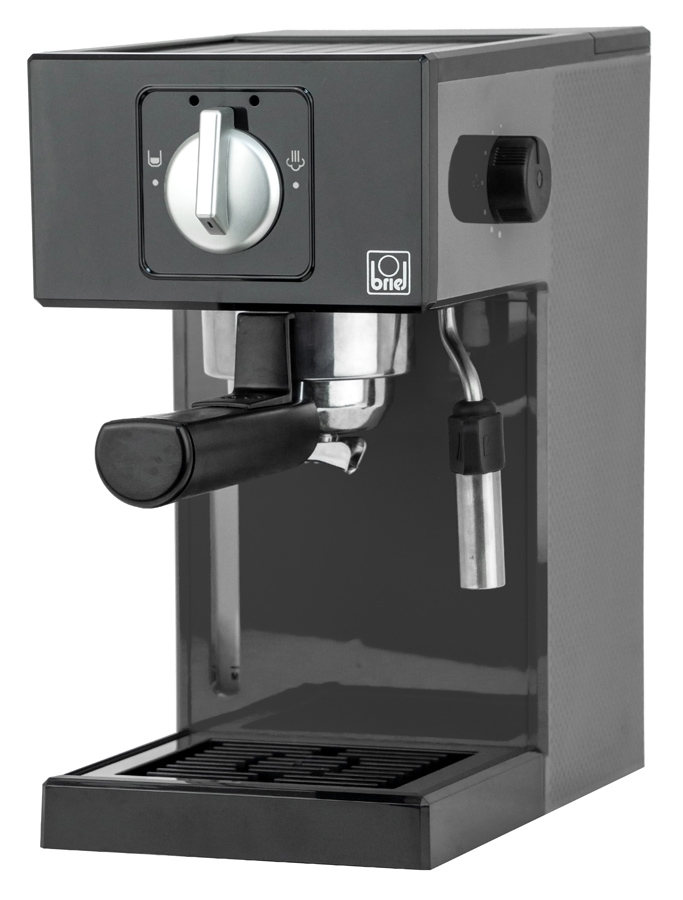 BRIEL μηχανή espresso A1, 1000W, 20 bar, μαύρη 1 BRIEL μηχανή espresso A1