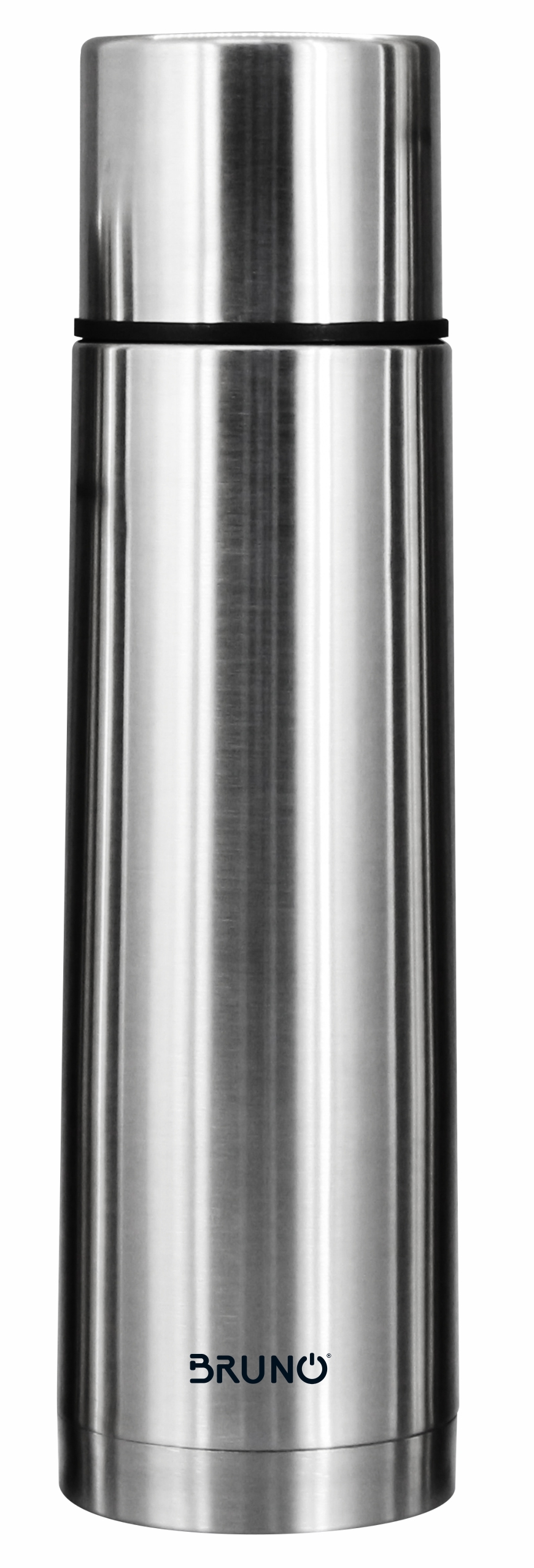 BRUNO θερμός BRN-0069, με καπάκι-κύπελλο, anti-slip, 1000ml, ασημί 1 BRUNO θερμός BRN-0069