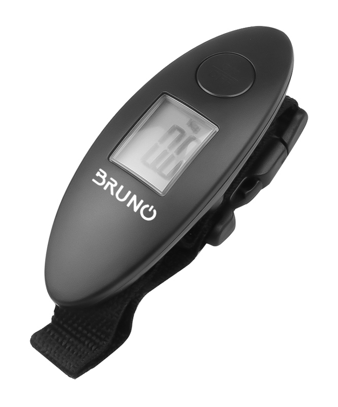 BRUNO ηλεκτρονική ζυγαριά αποσκευών BRN-0075, έως 40kg, μαύρη 1 BRUNO ηλεκτρονική ζυγαριά αποσκευών BRN-0075