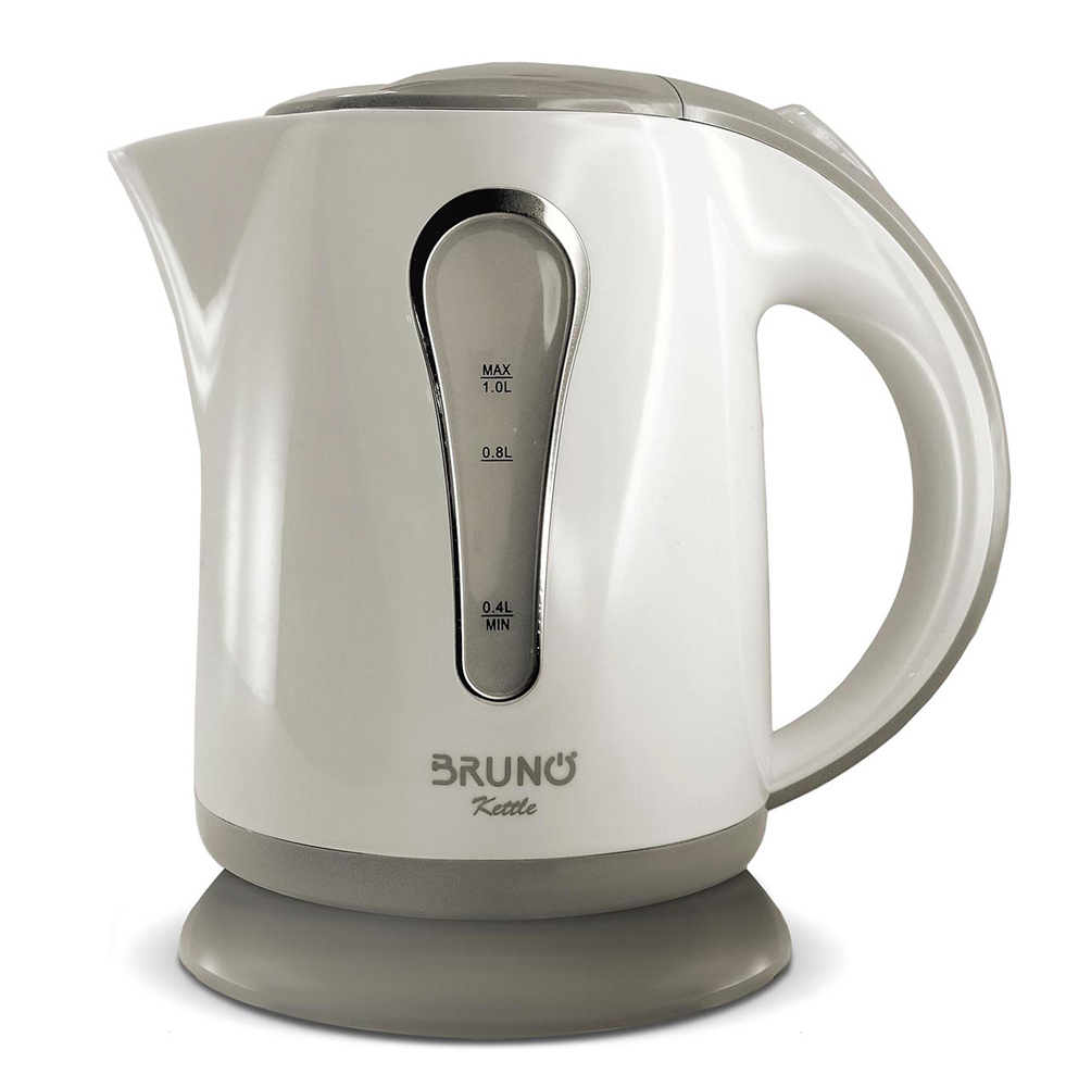 BRUNO βραστήρας νερού BRN-0141, 1L, 1100W, λευκό-γκρι 1 BRUNO βραστήρας νερού BRN-0141