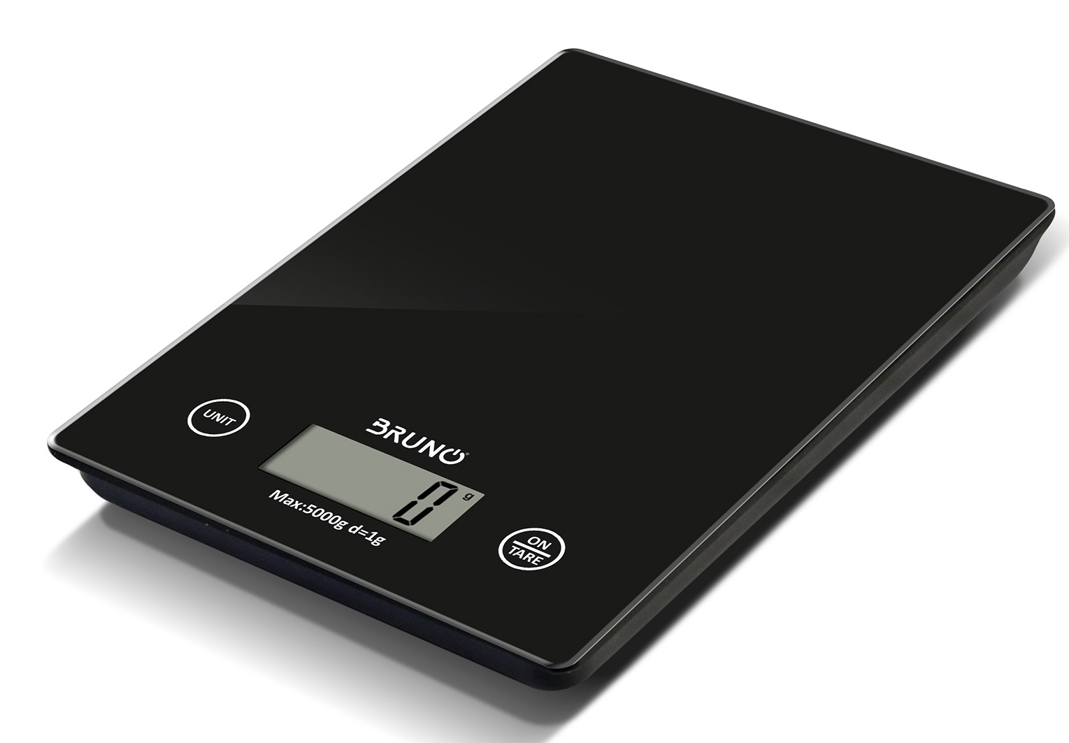 BRUNO ψηφιακή ζυγαριά κουζίνας BRN-0208, 1gr/5kg, Scale in Black 1 BRUNO ψηφιακή ζυγαριά κουζίνας BRN-0208