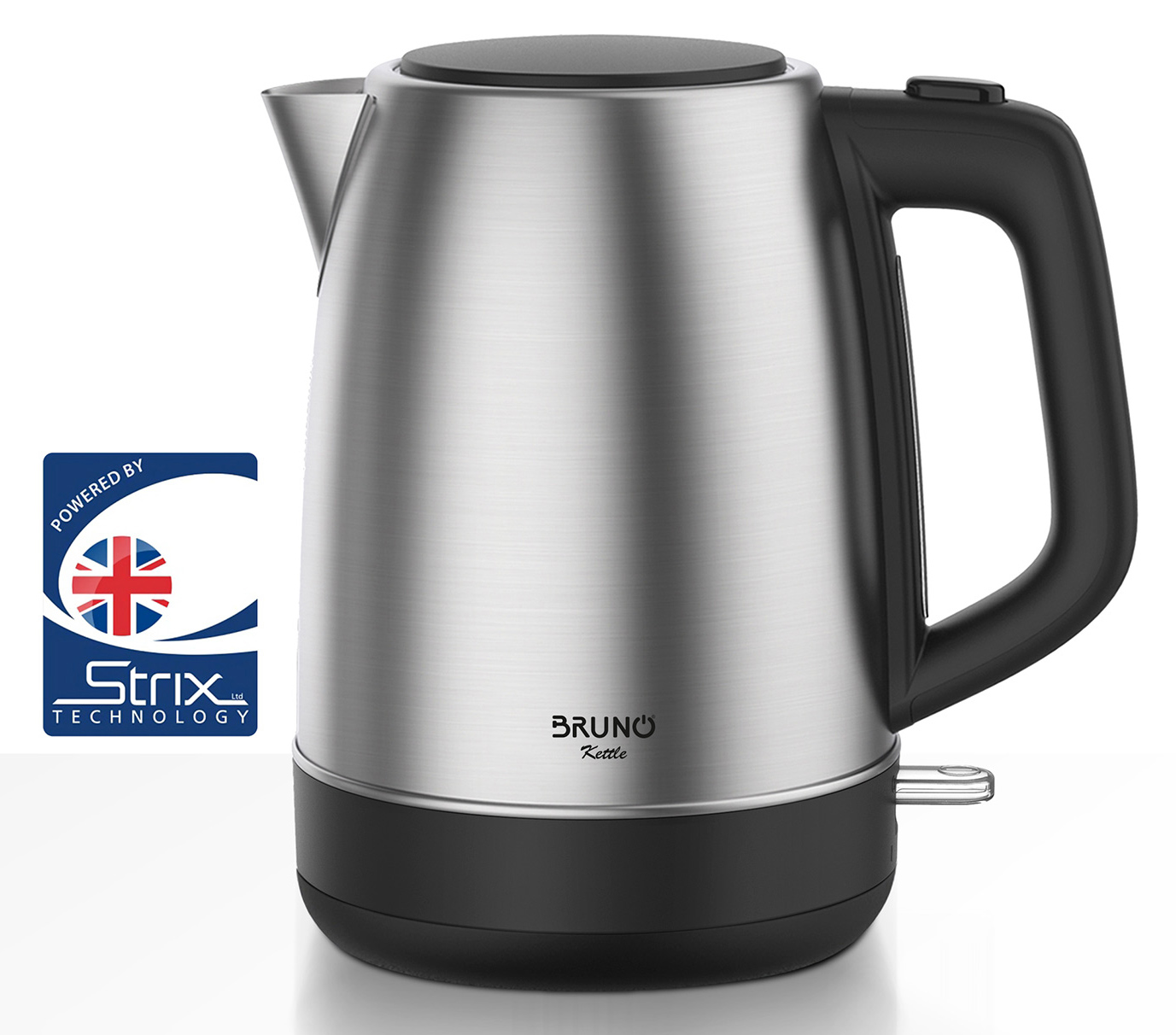 BRUNO βραστήρας νερού BRN-0246, ανοξείδωτος, 1.7L, STRIX, 2200W, inox 1 BRUNO βραστήρας νερού BRN-0246