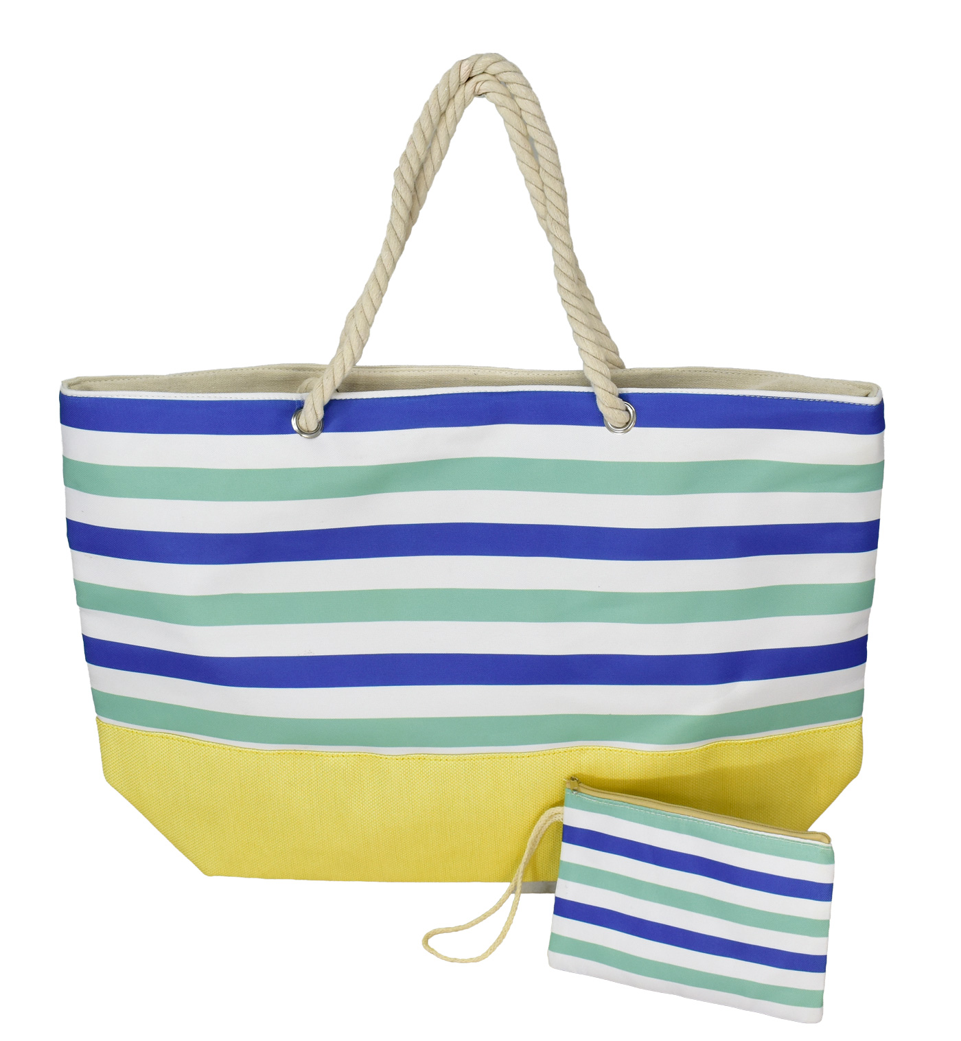 BRUNO τσάντα θαλάσσης με νεσεσέρ SOL-BAY BRN-0298, 58x40cm 1 BRUNO τσάντα θαλάσσης με νεσεσέρ SOL-BAY BRN-0298