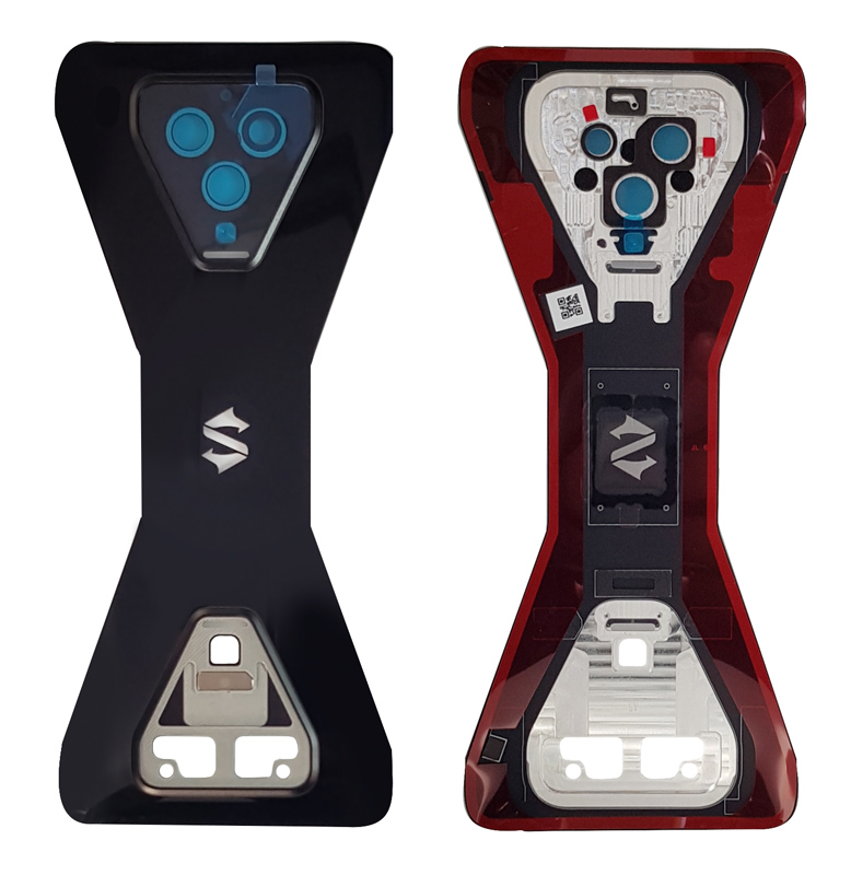 BLACK SHARK Back shell BSHELLGL-BKSH για smartphone Black Shark 3 1 BLACK SHARK Back shell BSHELLGL-BKSH για smartphone Black Shark 3