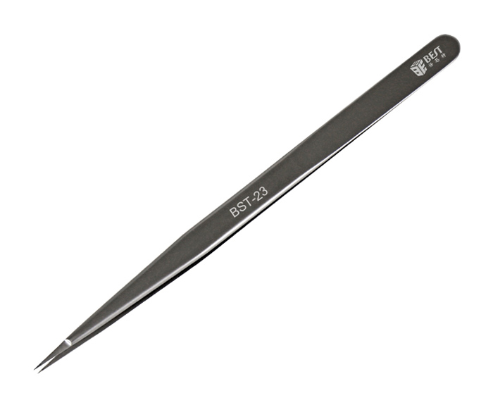 BEST τσιμπίδα BST-23, ανοξείδωτη, 140mm, ίσια 1 BEST τσιμπίδα BST-23