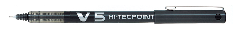 PILOT στυλό rollerball Hi-Tecpoint V5, 0.5μμ, μαύρο 1 PILOT στυλό rollerball Hi-Tecpoint V5