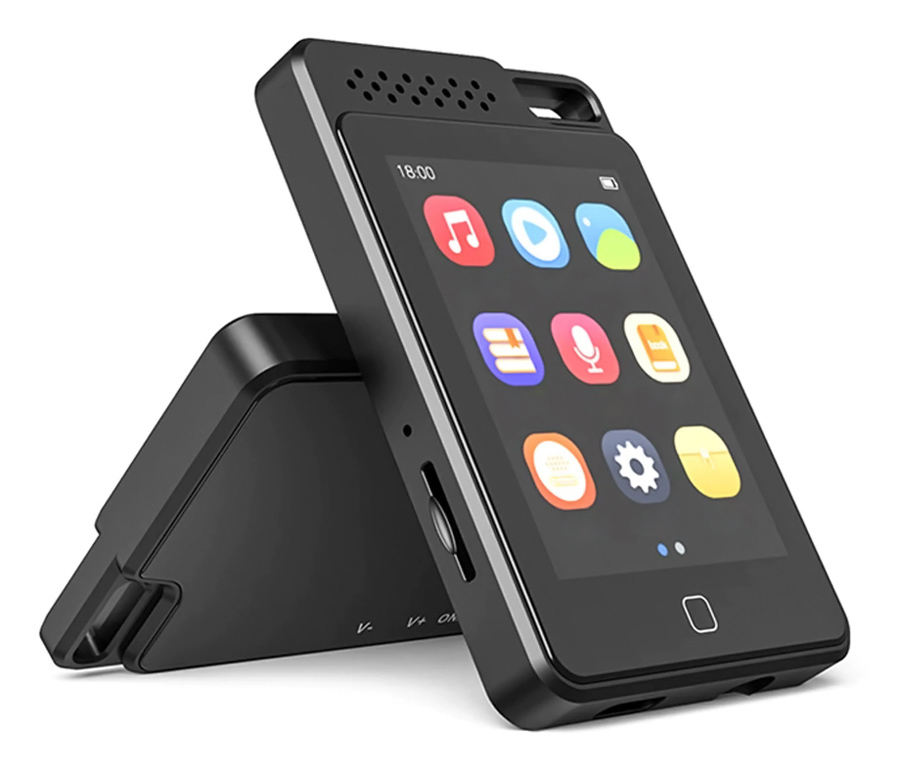 RUIZU MP3 player C1 με οθόνη αφής 2.4", 64GB, Bluetooth, ελληνικό μενού, μαύρο 1 RUIZU MP3 player C1 με οθόνη αφής 2.4"