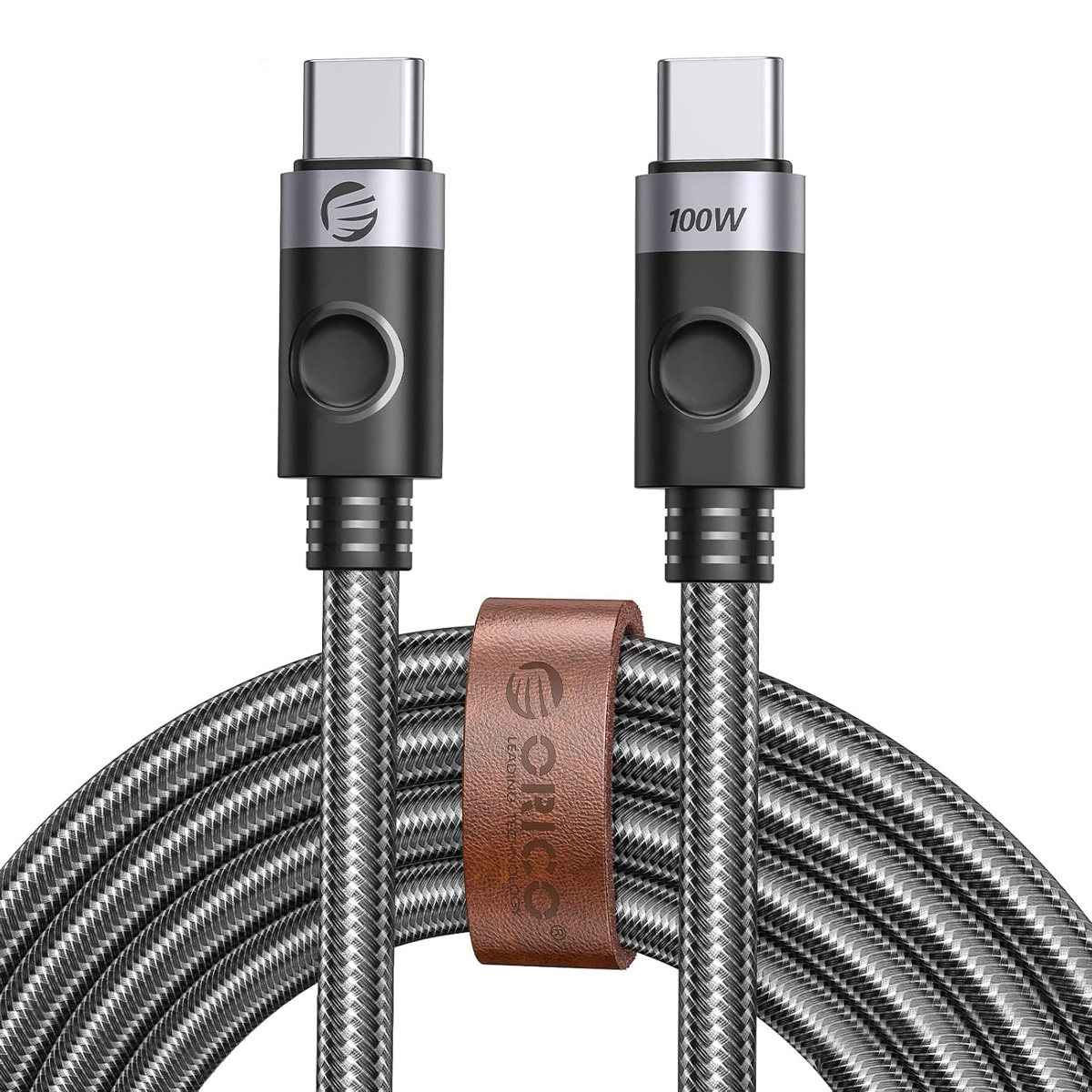 ORICO καλώδιο USB-C C2CZ, 100W, 480Mbps, 1m, μαύρο 1 ORICO καλώδιο USB-C C2CZ