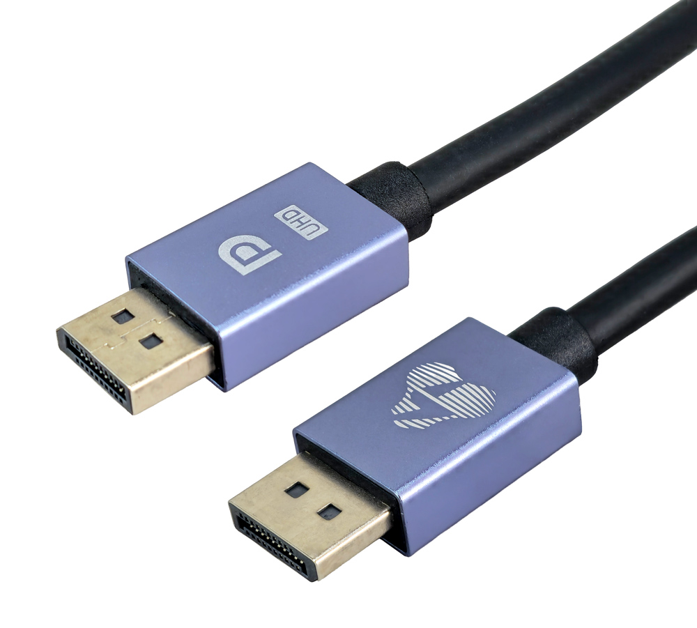 POWERTECH καλώδιο DisplayPort CAB-DP075, 8K/60Hz, 48 Gbps, 5m, μαύρο 1 POWERTECH καλώδιο DisplayPort CAB-DP075