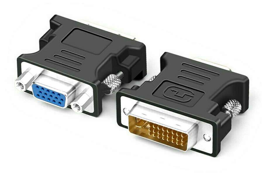 POWERTECH αντάπτορας VGA θηλυκό σε DVI 24+5 αρσενικό CAB-G035, μαύρος 1 POWERTECH αντάπτορας VGA θηλυκό σε DVI 24+5 αρσενικό CAB-G035