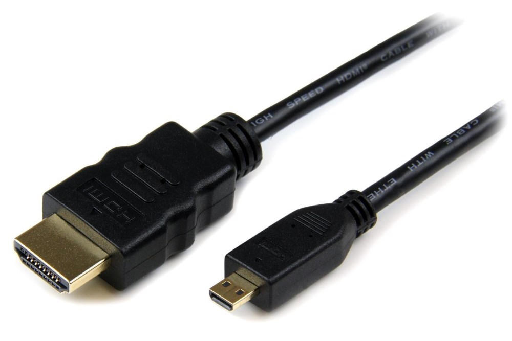 POWERTECH καλώδιο micro HDMI σε HDMI CAB-H007 με Ethernet, 1.5m, μαύρο 1 POWERTECH καλώδιο micro HDMI σε HDMI CAB-H007 με Ethernet