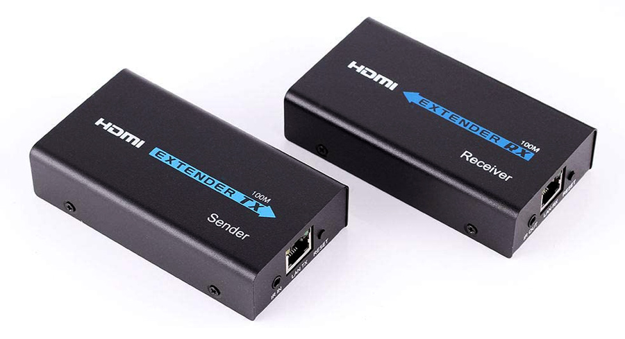 POWERTECH HDMI video extender CAB-H115 μέσω καλωδίου RJ45, 1080p, 60m 1 POWERTECH HDMI video extender CAB-H115 μέσω καλωδίου RJ45