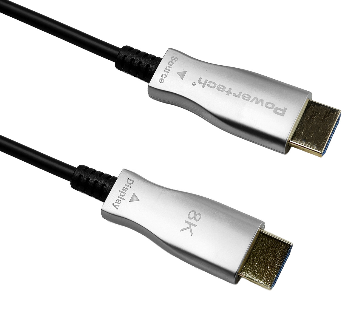 POWERTECH καλώδιο HDMI 2.1 CAB-H193 με Ethernet, 8K/60Hz, 48 Gbps, 10m, μαύρο 1 POWERTECH καλώδιο HDMI 2.1 CAB-H193 με Ethernet