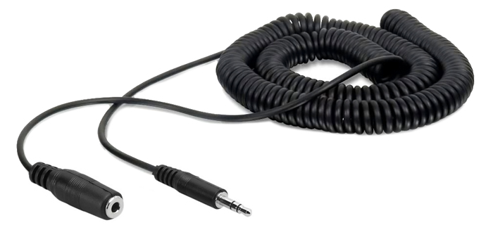 POWERTECH καλώδιο 3.5mm αρσενικό σε θηλυκό CAB-J046, 3 pin, 5m, μαύρο 1 POWERTECH καλώδιο 3.5mm αρσενικό σε θηλυκό CAB-J046