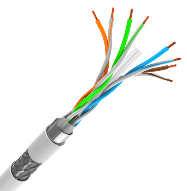 POWERTECH καλώδιο δικτύου CAB-N297, Cat 6 S/FTP, CCA, 24AWG, 100m, γκρι 1 POWERTECH καλώδιο δικτύου CAB-N297