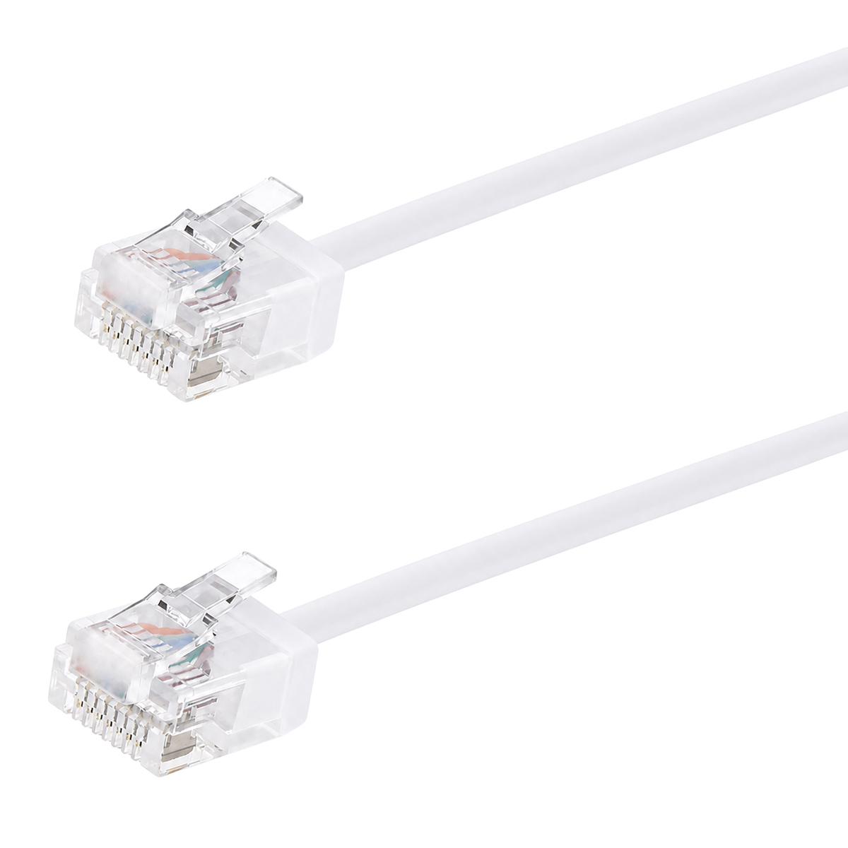 POWERTECH καλώδιο δικτύου CAB-N471, Cat 6A U/UTP, ultra slim, copper, 500MHz, 1.5m, λευκό 1 POWERTECH καλώδιο δικτύου CAB-N471