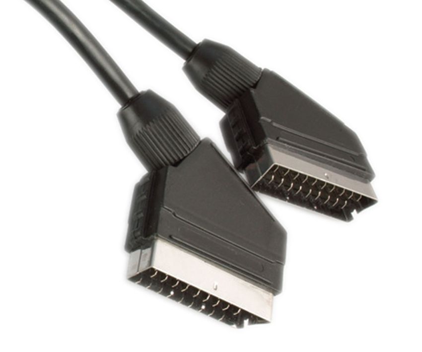 POWERTECH καλώδιο Scart 21pin σε Scart 21pin CAB-S003, 3m, μαύρο 1 POWERTECH καλώδιο Scart 21pin σε Scart 21pin CAB-S003