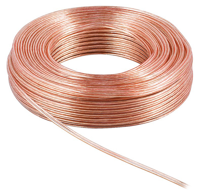 POWERTECH καλώδιο ήχου 2x 0.75mm² CAB-SP018, Copper, 10m, διάφανο 1 POWERTECH καλώδιο ήχου 2x 0.75mm² CAB-SP018