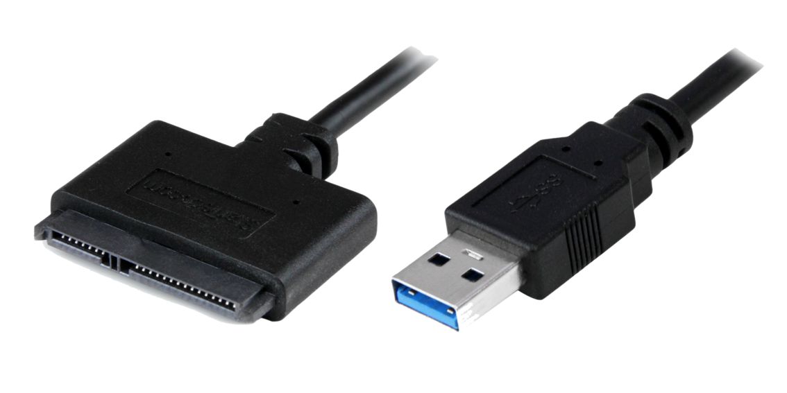 POWERTECH καλώδιο σύνδεσης HDD/SSD CAB-U032, USB 3.0 σε SATA 20cm, μαύρο 1 POWERTECH καλώδιο σύνδεσης HDD/SSD CAB-U032
