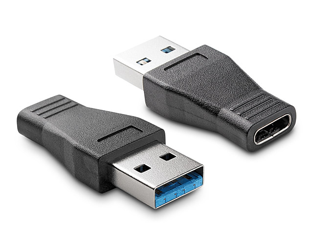 POWERTECH αντάπτορας USB 3.0 σε USB-C CAB-U097, 5Gbps, μαύρος 1 POWERTECH αντάπτορας USB 3.0 σε USB-C CAB-U097