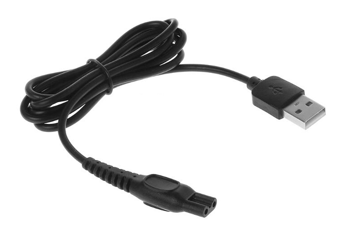 POWERTECH καλώδιο τροφοδοσίας USB CAB-U147, 10.3x5mm, 1m, μαύρο 1 POWERTECH καλώδιο τροφοδοσίας USB CAB-U147