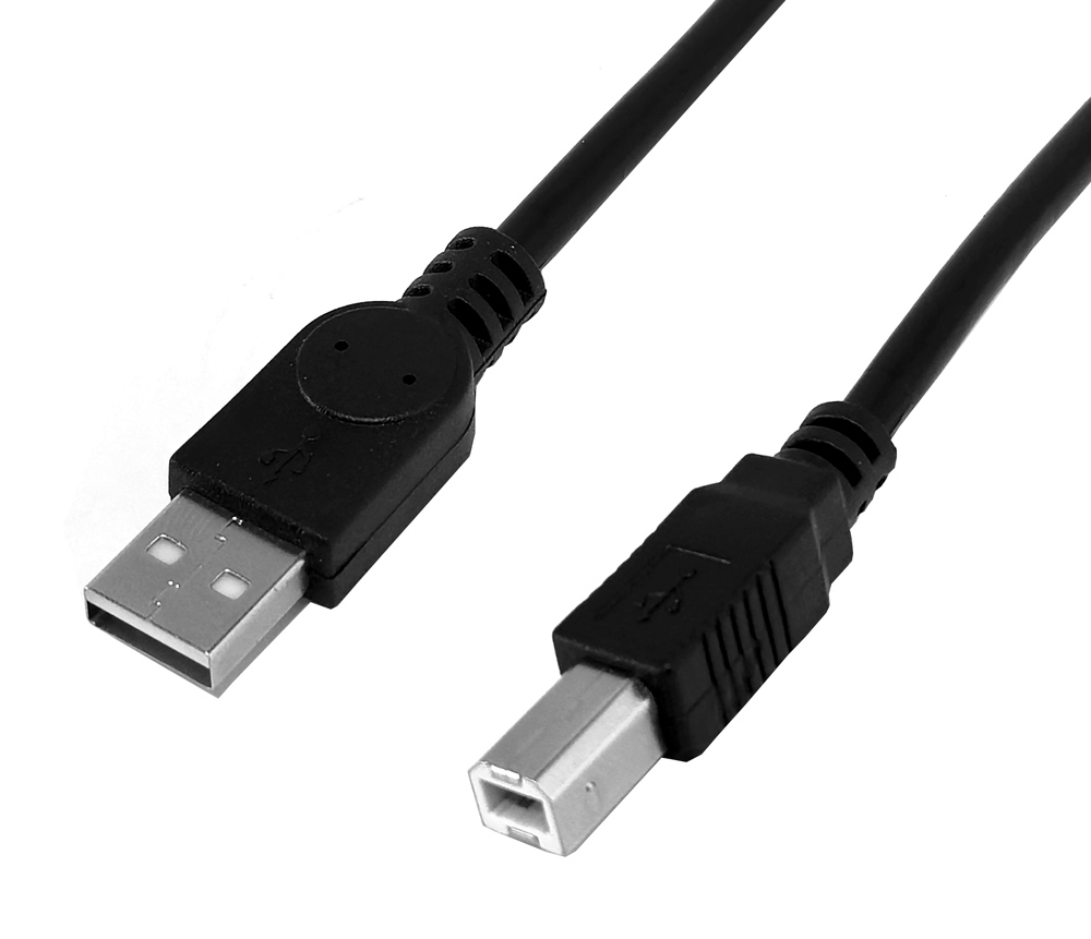 POWERTECH καλώδιο USB σε USB Type Β CAB-U159, 480Mbps, 1.5m, μαύρο, 10τμχ 1 POWERTECH καλώδιο USB σε USB Type Β CAB-U159