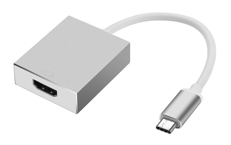 POWERTECH αντάπτορας USB-C σε HDMI CAB-UC006, 4K/30Hz, γκρι 1 POWERTECH αντάπτορας USB-C σε HDMI CAB-UC006