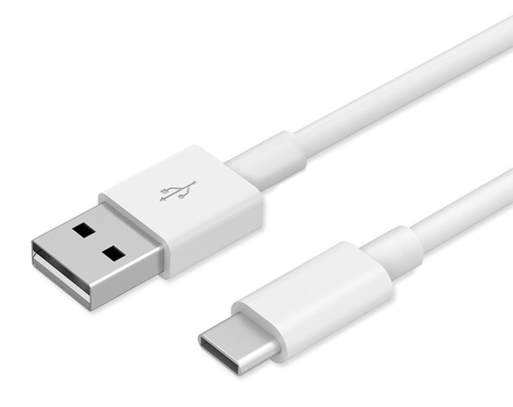POWERTECH καλώδιο USB σε USB-C CAB-UC010, 1m, λευκό 1 POWERTECH καλώδιο USB σε USB-C CAB-UC010