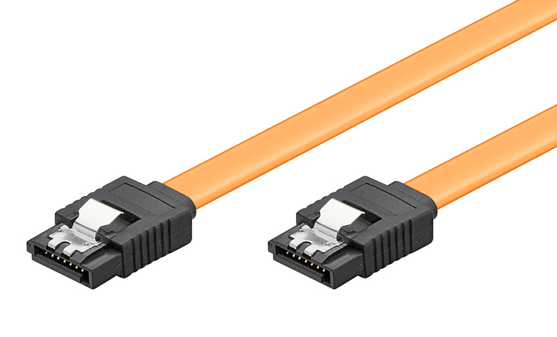 POWERTECH Καλώδιο SATA III 7-pin σε 7-pin CAB-W024, Metal Clip, 0.4m 1 POWERTECH Καλώδιο SATA III 7-pin σε 7-pin CAB-W024