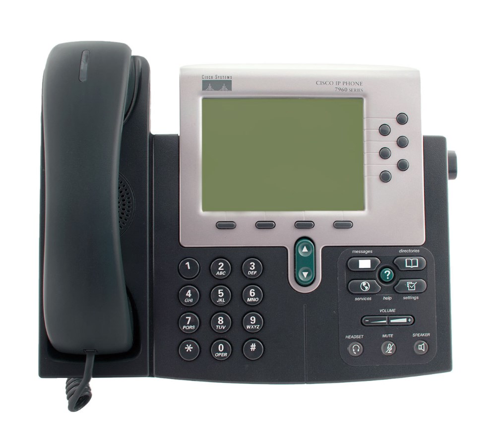CISCO Used IP Phone 7960G, Dark Gray 1 CISCO Used IP Phone 7960G